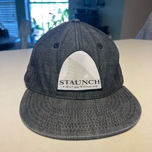 Staunch Traditional Outfitters - Gray chambray SnapBack cap
